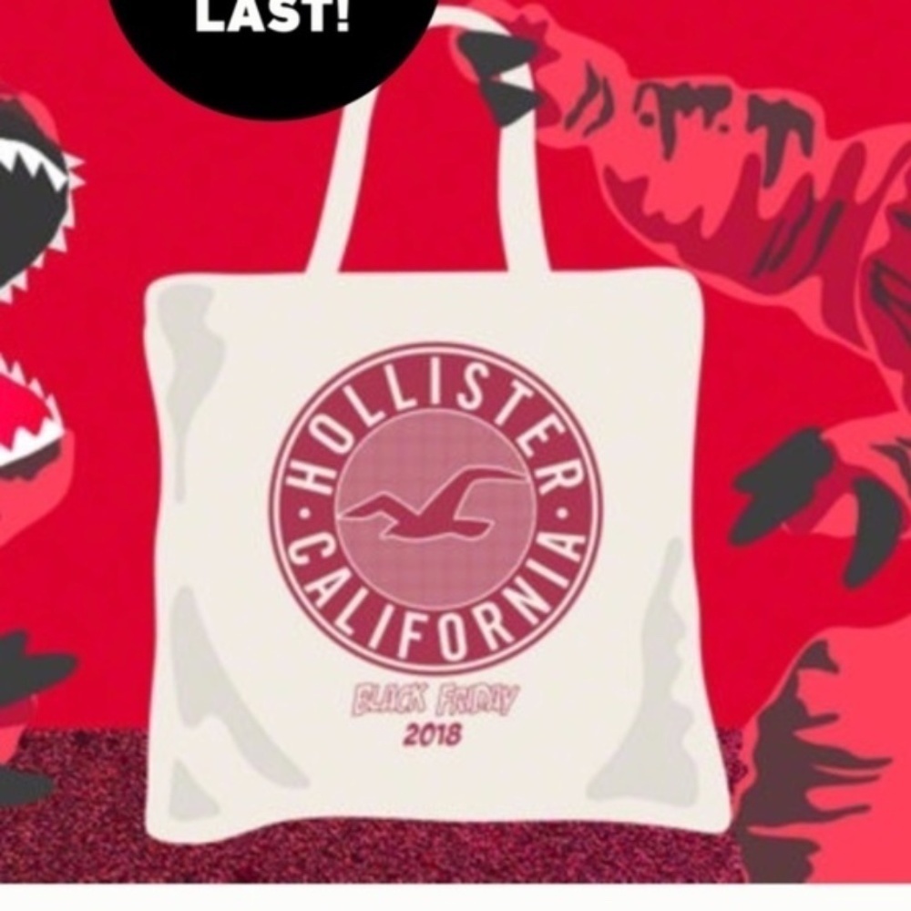 New Hollister California Tote Bag